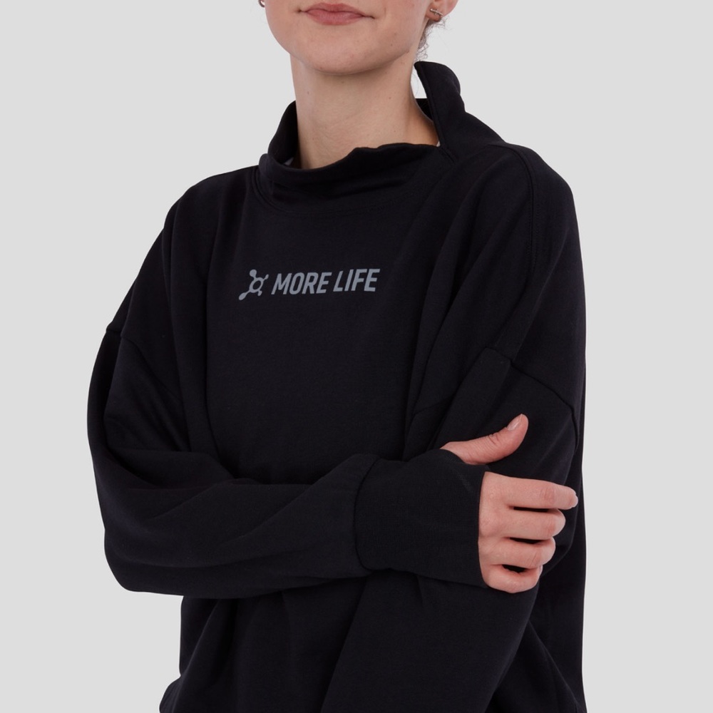 Orangetheory Oversized Mock Neck Sweatshirt — size XL , tags off